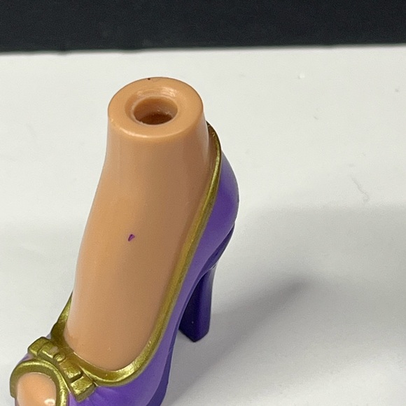 Bratz Versace Princess High Heel Shoes Purple & Gold - Picture 5 of 8
